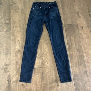7 for all mankind skinny pants size 27